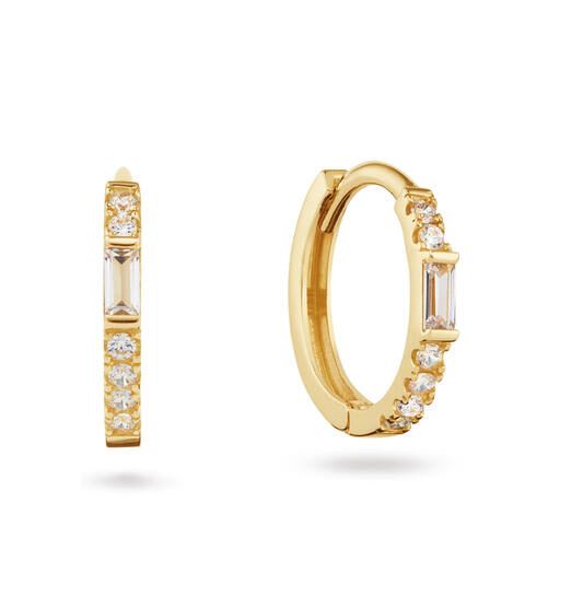 Jackie Mondriaan Hoops - 12mm - 585