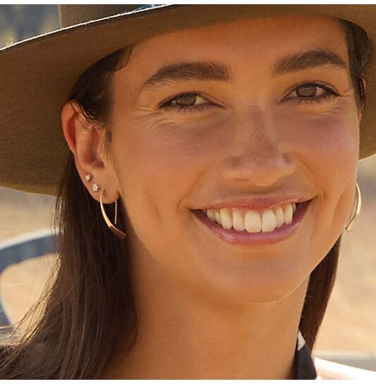 Nyala Earrings - 3cm - 585