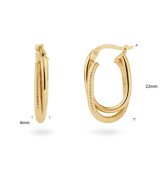 Safari Chic Hoops - 20mm - 585