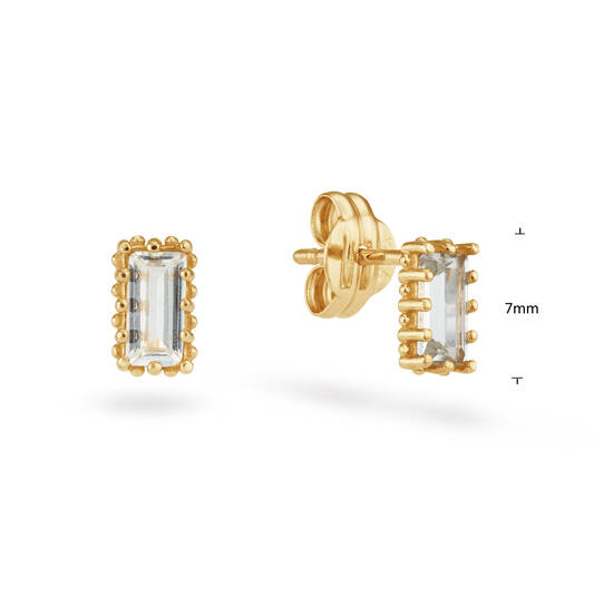 Lodge Earstuds - 7mm - 585