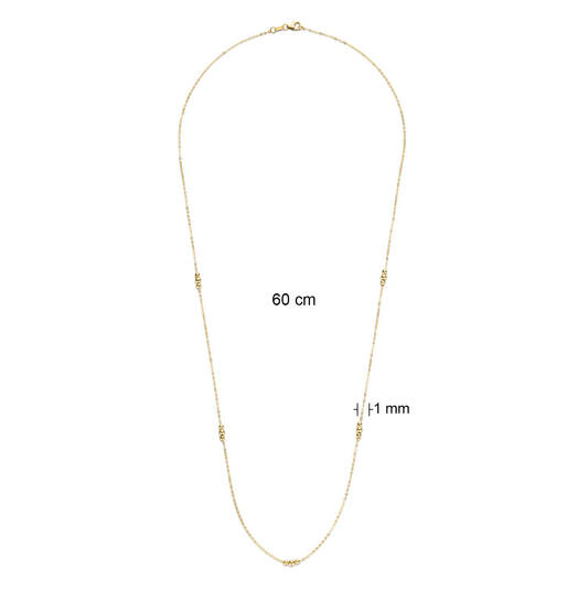 Long Dots Necklace - 60cm - 585