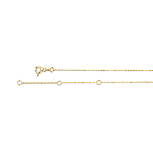 Swing Discs Necklace - 5mm - 40-42.5-45cm - 585