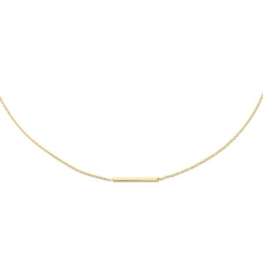 Bar Necklace - 38-40-42cm - 585