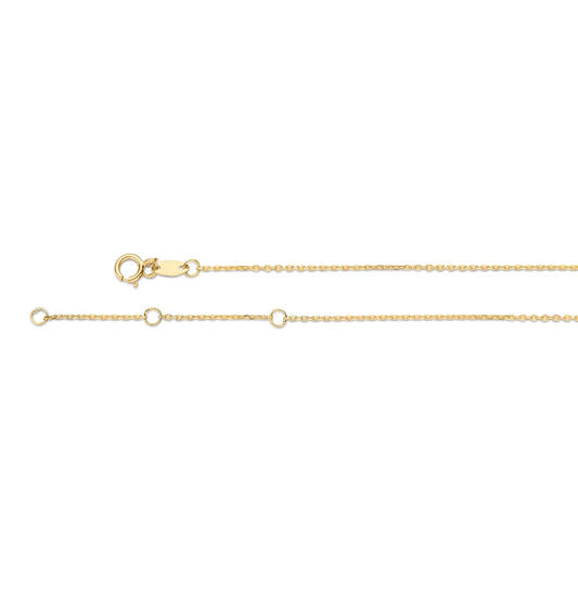 Mini Dots Necklace - 38-40-42cm - 585