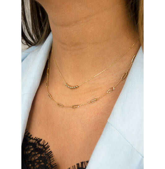 Las Ramblas Necklace - 3mm - 40-42,5-45cm - 585