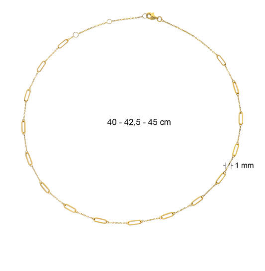 Las Ramblas Necklace - 3mm - 40-42,5-45cm - 585
