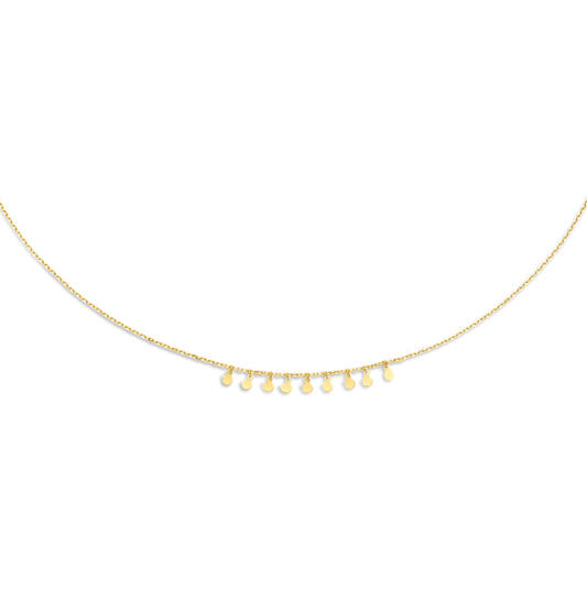 London Eye Necklace - 42-45cm - 585