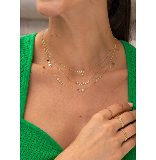West End Necklace - 40-42,5-45cm - 585