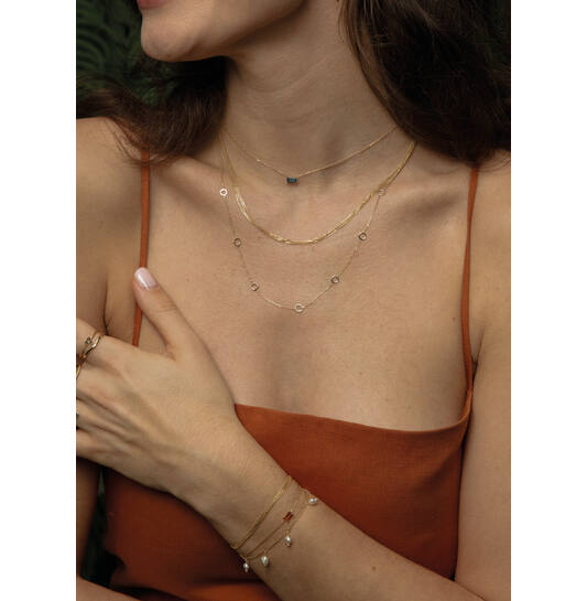 Waterfall Necklace - 45cm - 585
