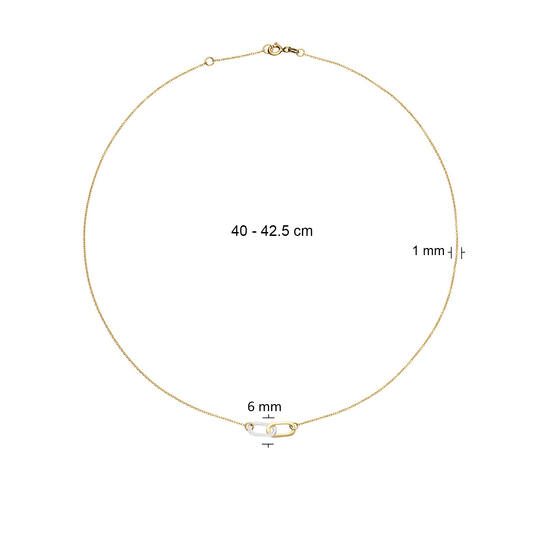 Venezia Necklace - 40-42,5-45cm - 585