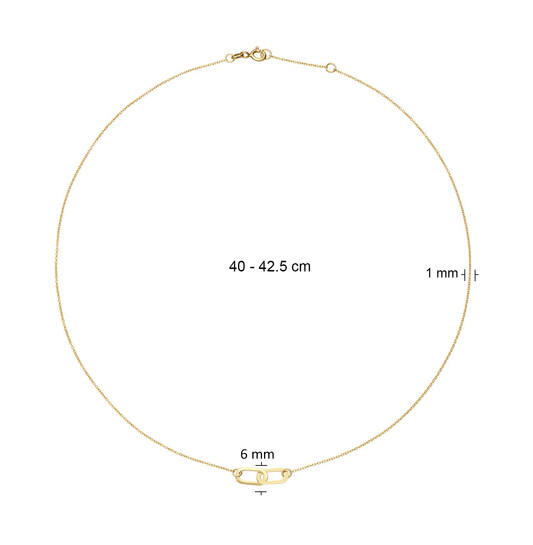 Cannaregio Necklace - 40-42,5-45cm - 585