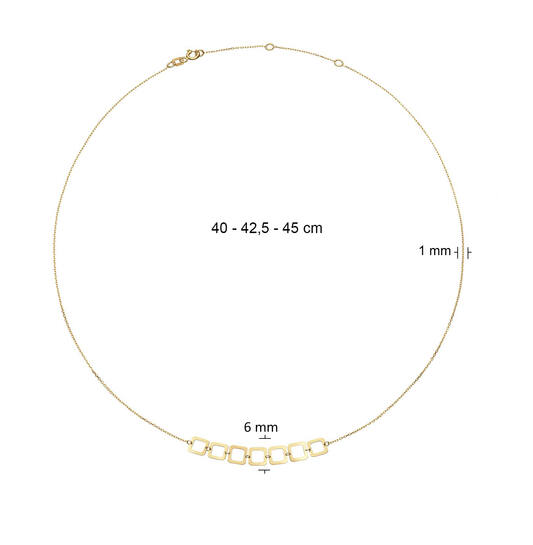 Laguna Necklace - 40-42,5-45cm - 585