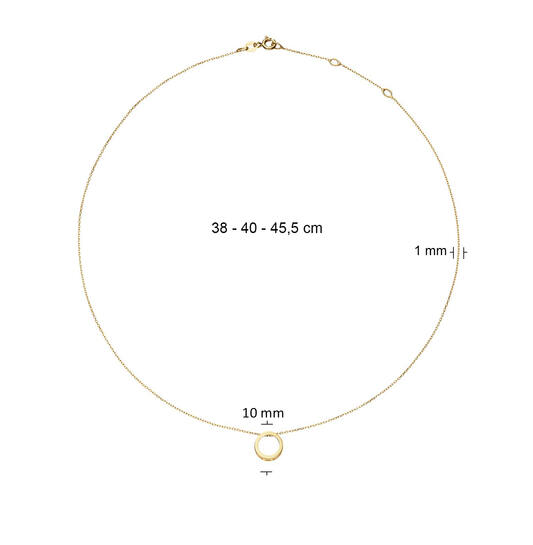 Girare Necklace - 38-40-42cm - 585