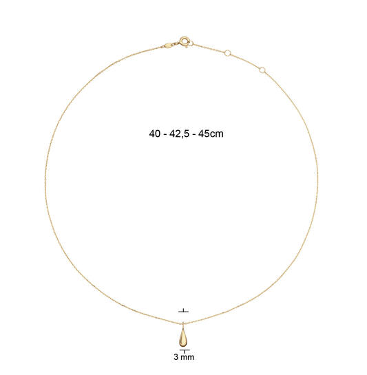 San Polo Necklace  - 40-42,5-45cm - 585