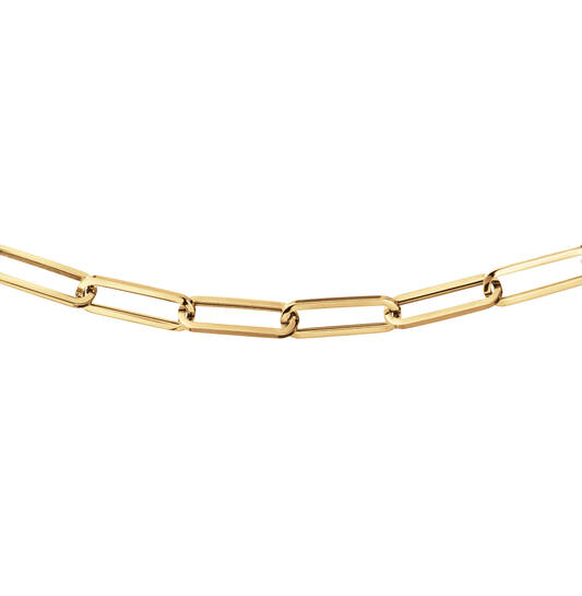 Elegant Boxlink Necklace - 45cm - 585