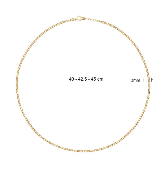 Cannes Necklace  - 45cm - 585