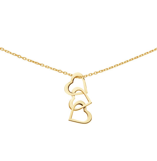 Jackie Moving Love Necklace - 40-42,5-45cm - 585