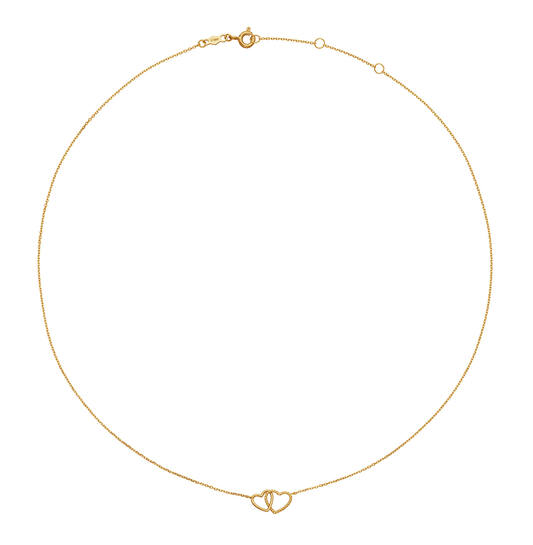 Jackie Connected Love Necklace - 40-42,5-45cm - 585
