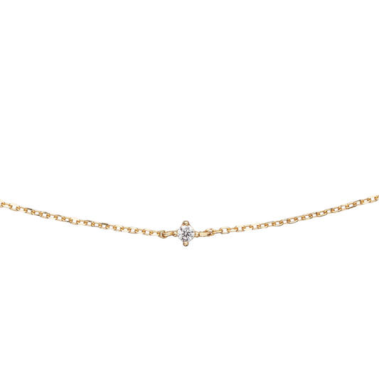 Jackie White Topaz Necklace - 45-47,5-50cm - 585