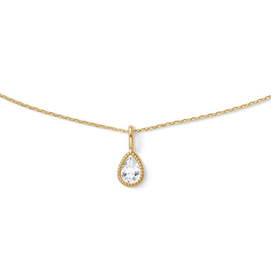Amstel Pendant White Topaz -40-42,5-45cm - 585
