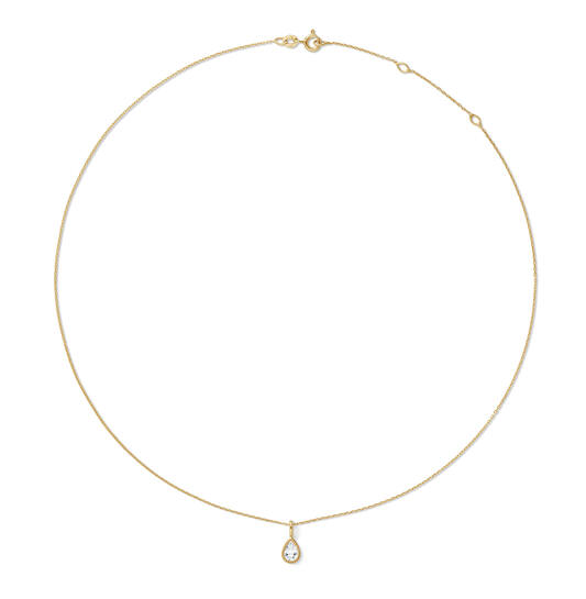 Amstel Pendant White Topaz -40-42,5-45cm - 585