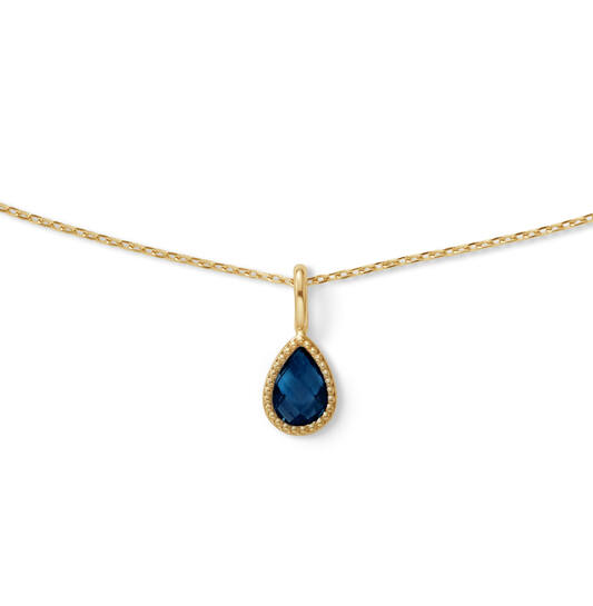 Amstel Pendant London Blue Topaz - 40-42,5-45cm - 585