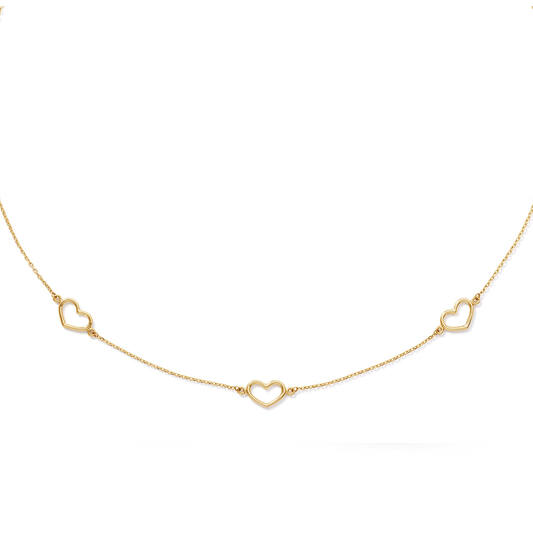 Cheetah Necklace - 40-42,5-45cm - 585