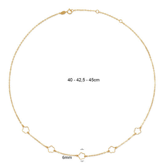 Protea Necklace - 40-42,5-45cm - 585