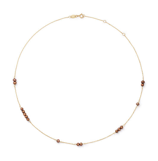 Baobab Pearl Necklace - 40-42,5-45cm - 585