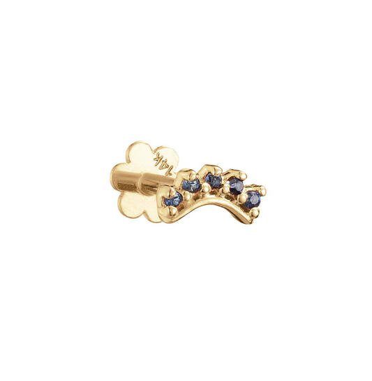 Curve Sapphire Piercing - 6mm - 585