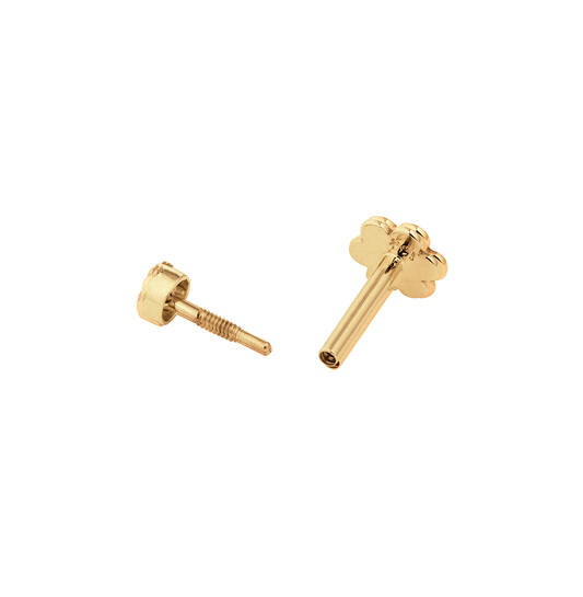 White Topaz Pave Piercing  - 4mm - 585