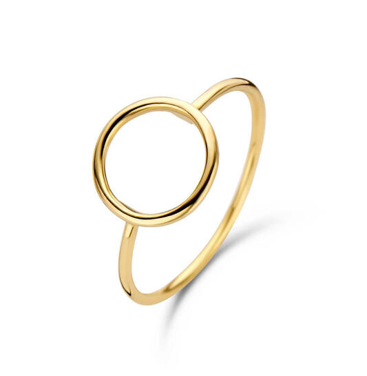 Circle Silhouette Ring - 10.6mm - 585