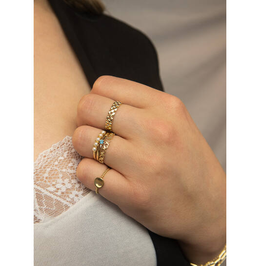 Corazón Ring - 4mm - 585