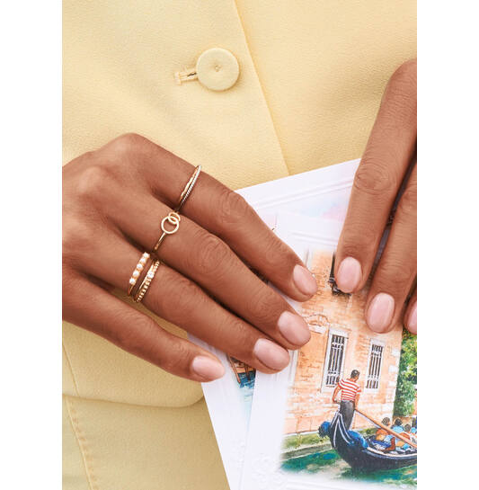 Gondola Ring - 4mm - 585