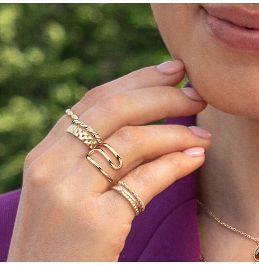Jackie Canal Ring - 12mm - 585