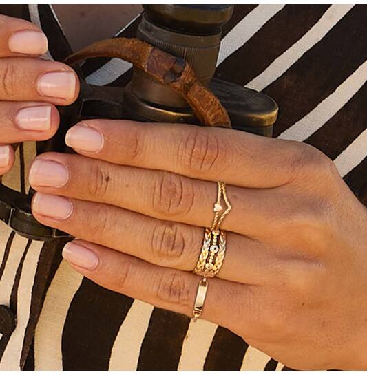 Antelope Ring - 2mm - 585