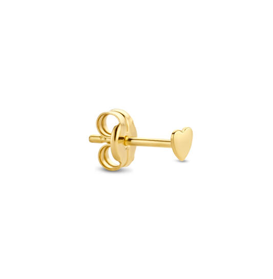 Mini Single Heart Stud - 3mm - 585