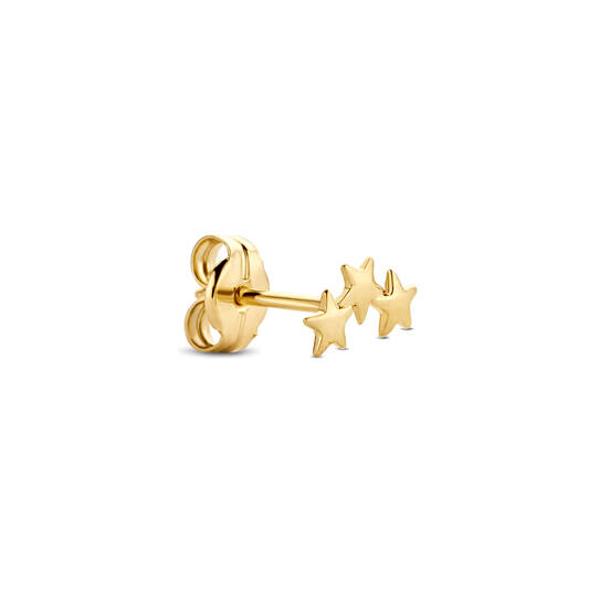 Triple Single Star Stud - 7mm - 585
