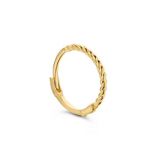 Twist Single Hoop - 10mm - 585