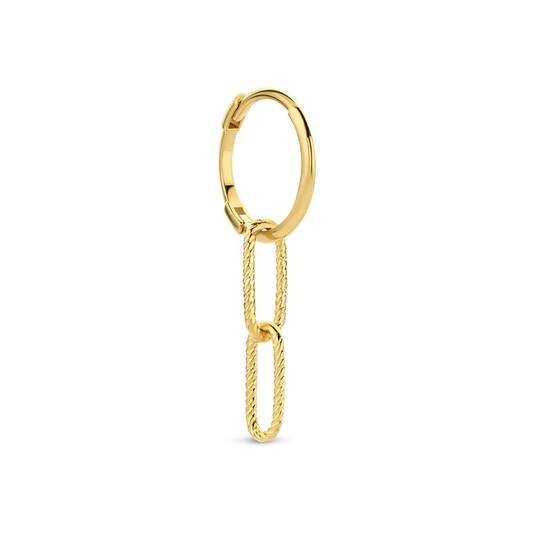 Link Single Earring - 23mm - 585