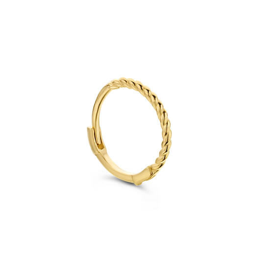 Twist Single Hoop - 6mm  - 585