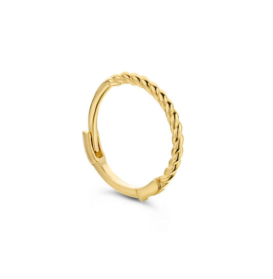 Twist Single Hoop - 8mm  - 585