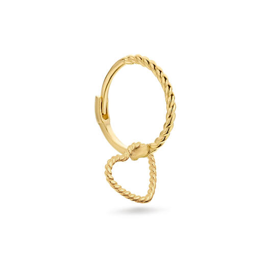 Amour Single Hoop  - 17mm - 585