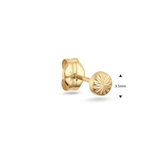 Soleil Single Stud  - 3,5mm - 585