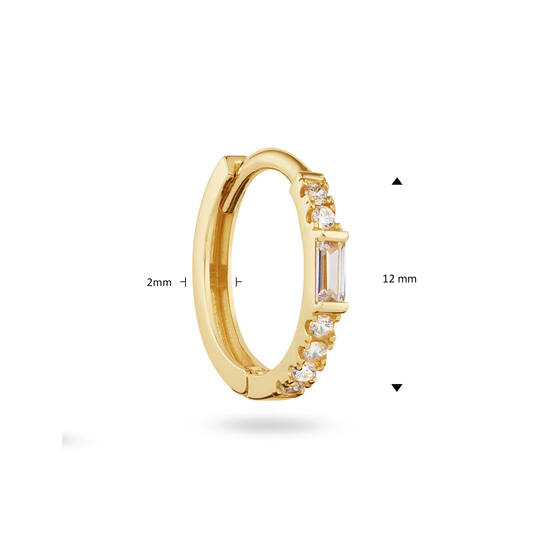 Jackie Mondriaan Single Hoop - 585