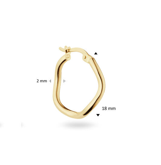Waterfront Single Hoop - 18mm - 585