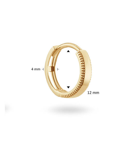 Strandfontein Single Hoop - 12mm - 585