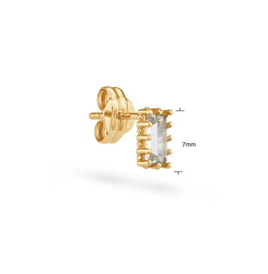 Lodge Single Earstud - 7mm - 585