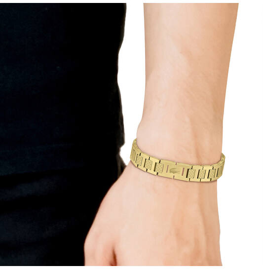  Gliederarmbänder - Stahl - 19cm