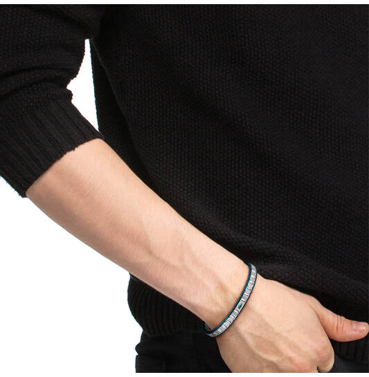  Bracelets à maillons - Acier - 19cm